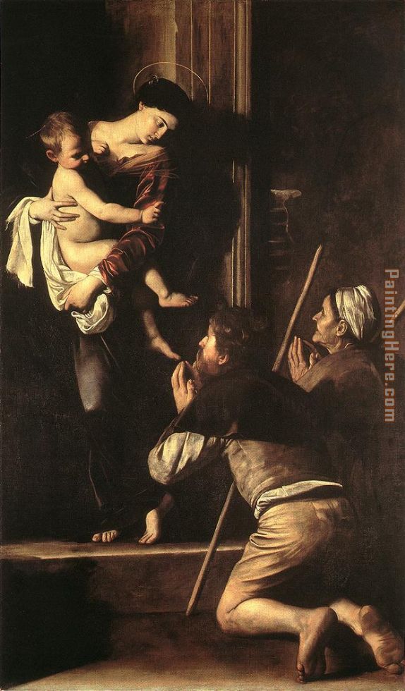 Madonna di Loreto painting - Caravaggio Madonna di Loreto art painting